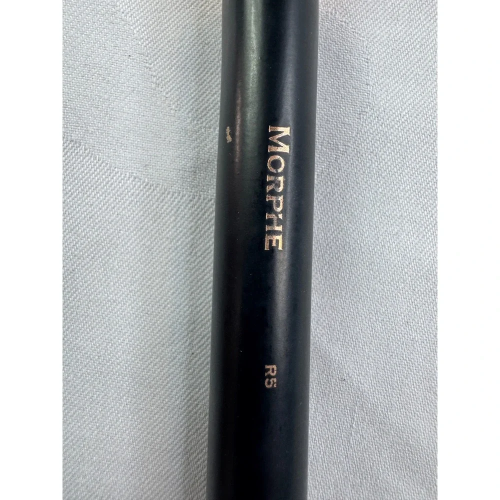 Morphe R5 Pro Pointed Contour Brush Rose Gold Collection Black Handle Tapered